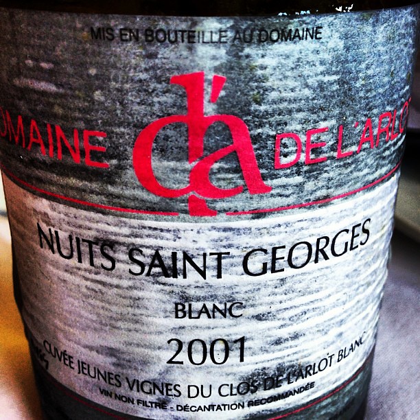 Lovely 2001 vintage white Burgundy. delectable wine From… Flickr