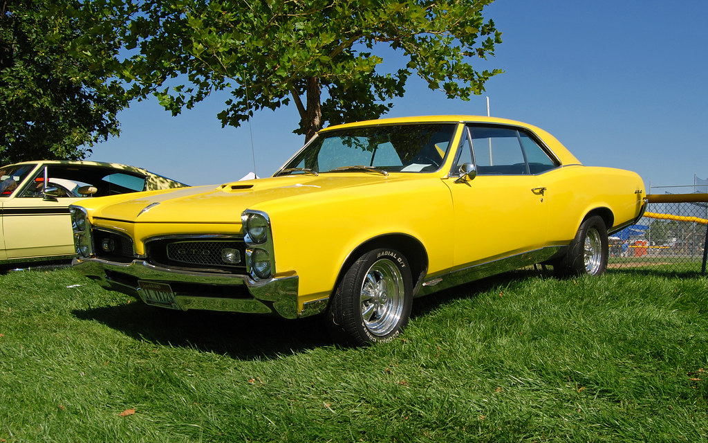 Yellow GTO 2013 Kuna Days Car Show, Kuna, Idaho Roadsidepictures