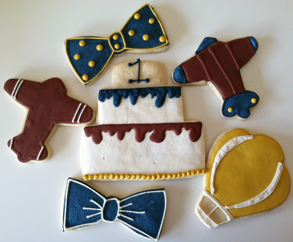 Vintage Birthday Cookies www.fa… Flickr