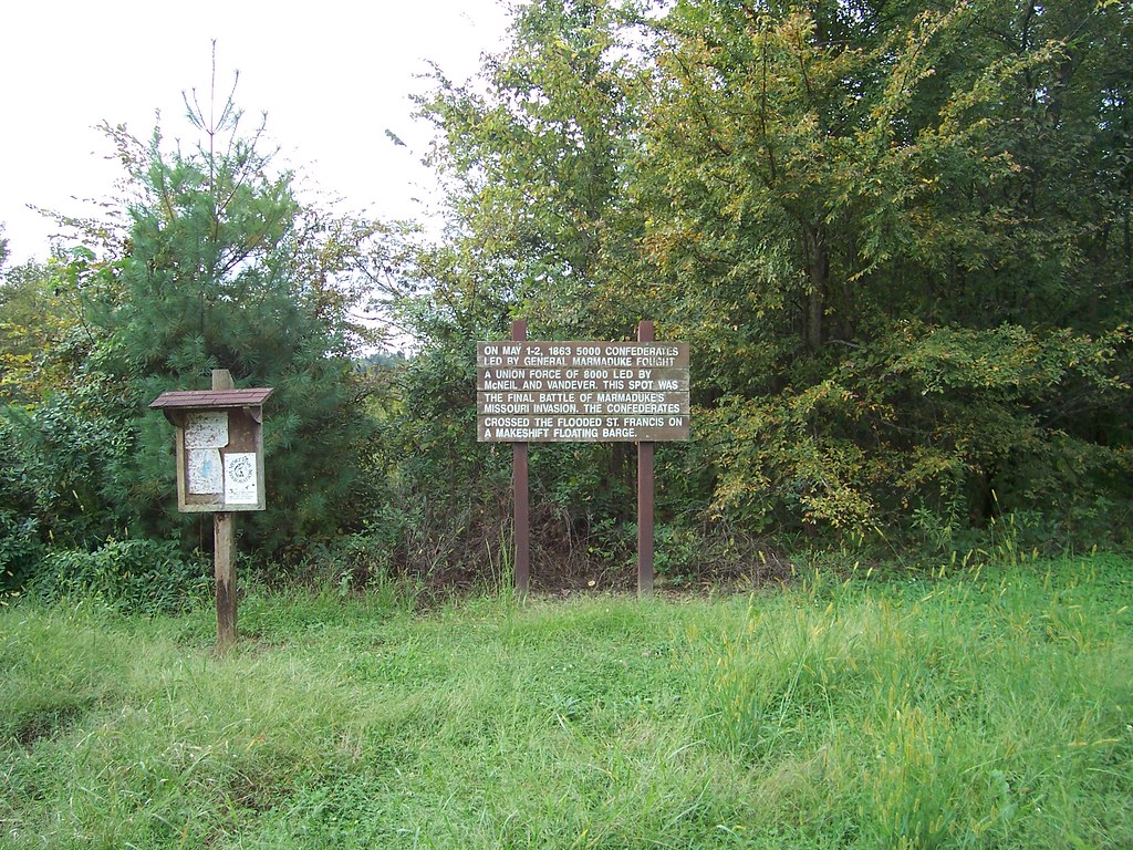 Chalk Bluff Battlefield Marmaduke's 1863 Raid near Campbel… Flickr