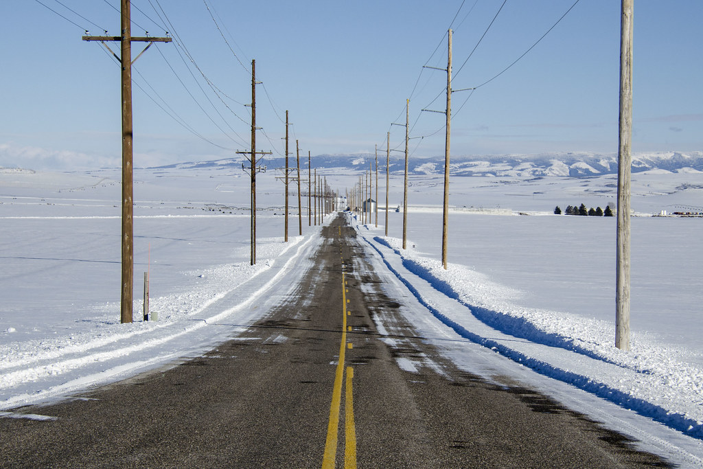 Pole Line Road Yes! This really is the name of this road! … Flickr
