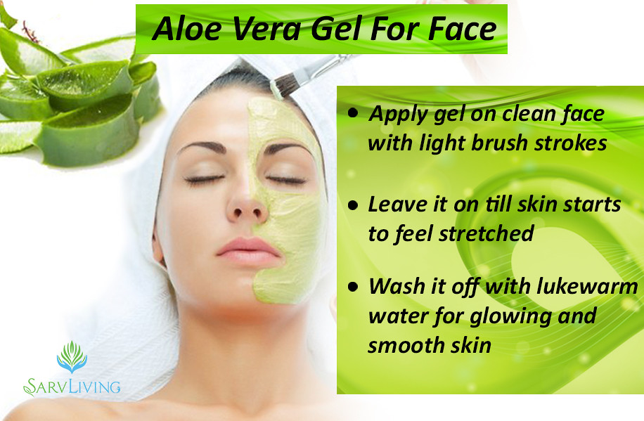 Aloe vera gel for face 1. Apply gel on clean face with lig… Flickr