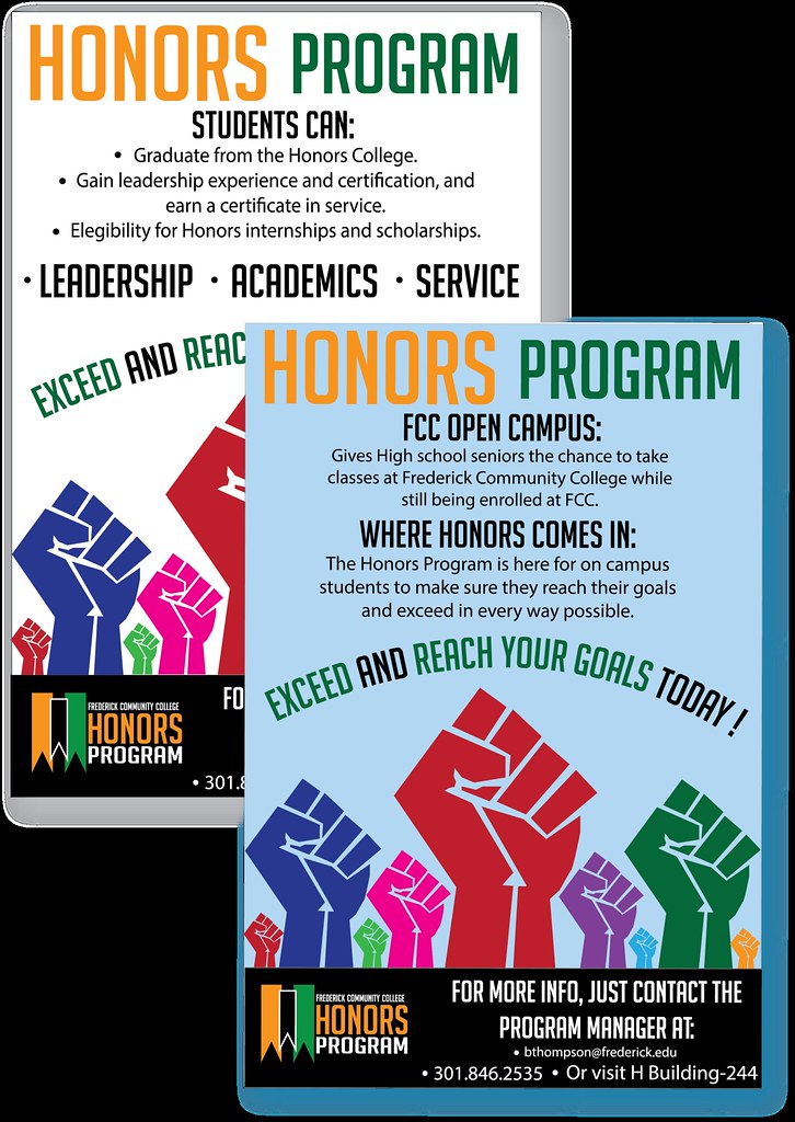Frederick Community College (FCC) Honors Program Promotion… Flickr