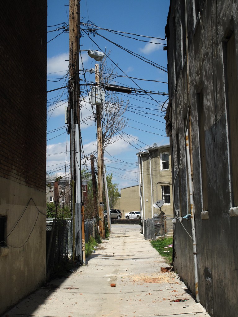 Sandtown alley Karen Mallonee Flickr