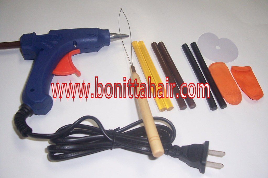 Glue Gun Hair extension kits Bonitta Hair Flickr