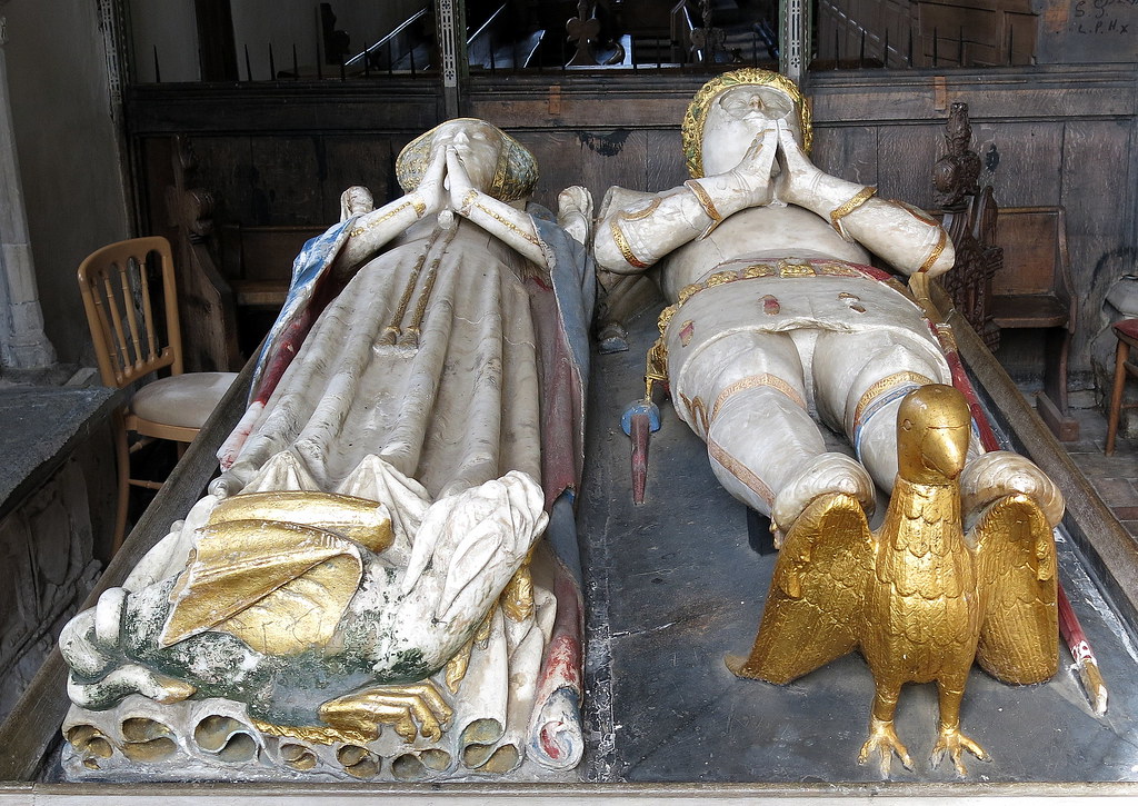 Alabaster effigies of Sir William Phelip, Lord Bardolph (d… Flickr