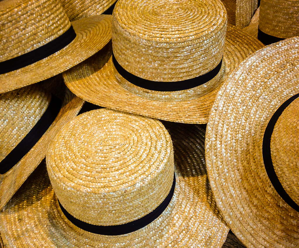 IMG_5251 Amish straw hats for sale Pennsylvania Dutch co… Flickr