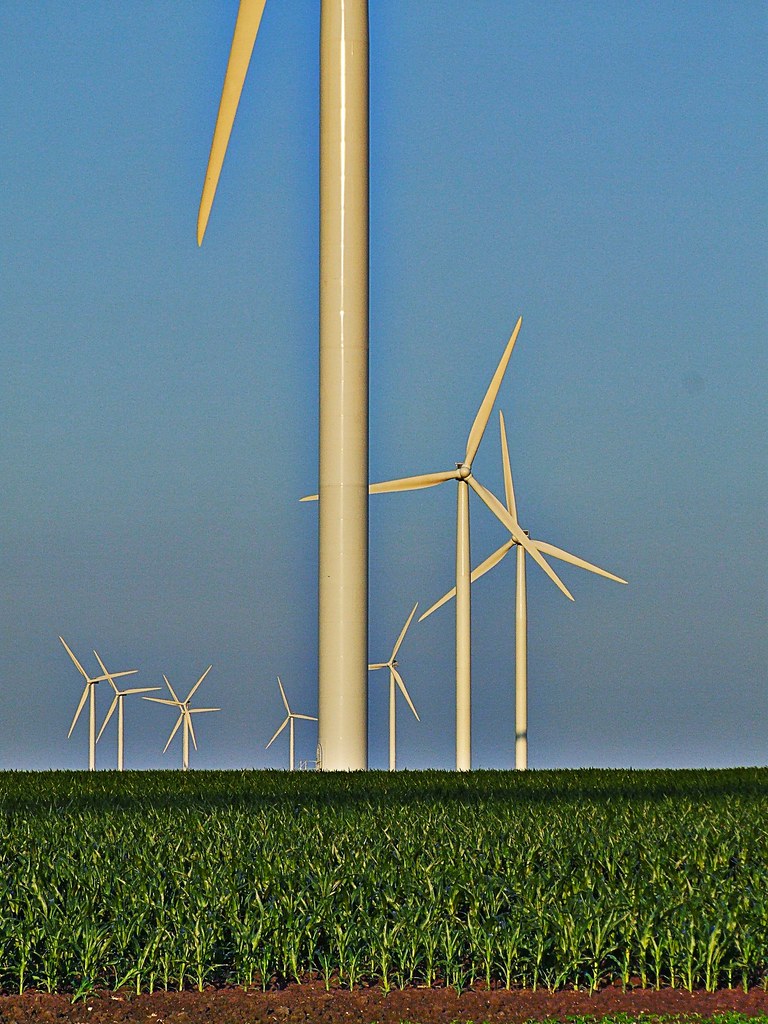 Twin Grove Wind Farm. McLean County, IL Ron Frazier Flickr