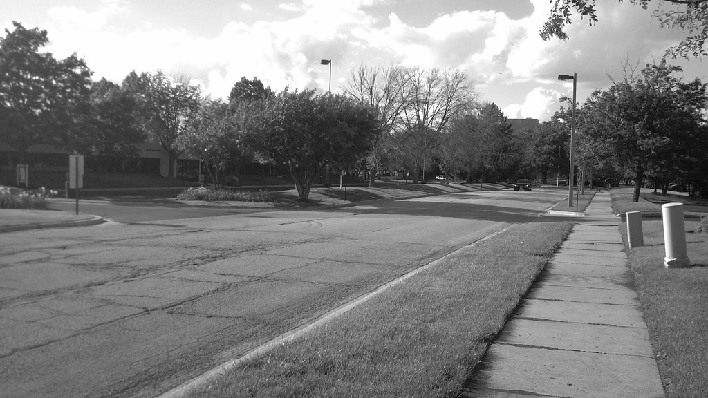 Enterprise Drive I took this in black and white, and I lov… Flickr