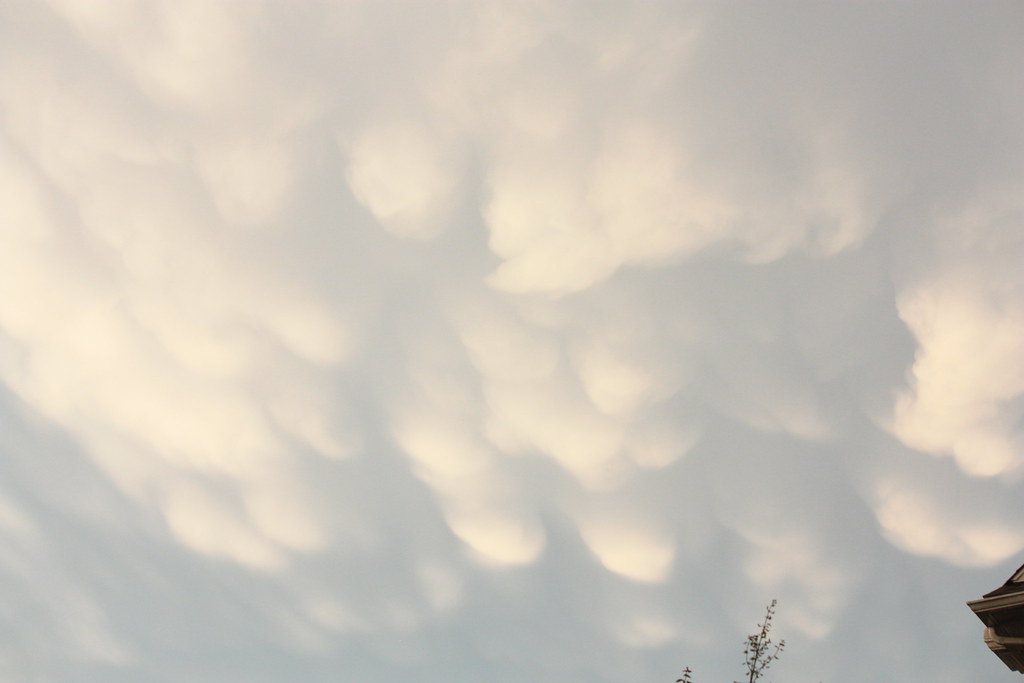 Cotton Ball Clouds 3 These clouds formed after the Tornado… Flickr