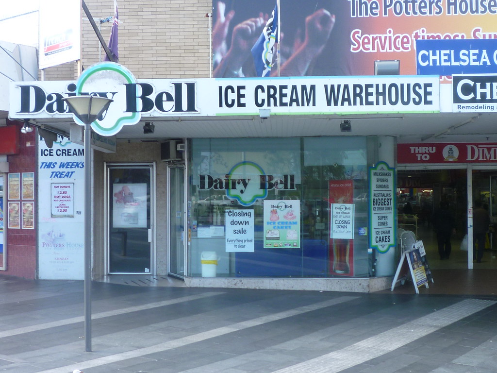 Dairy Bell Ice Cream Dandenong Closing Lonsdale Street out… Flickr