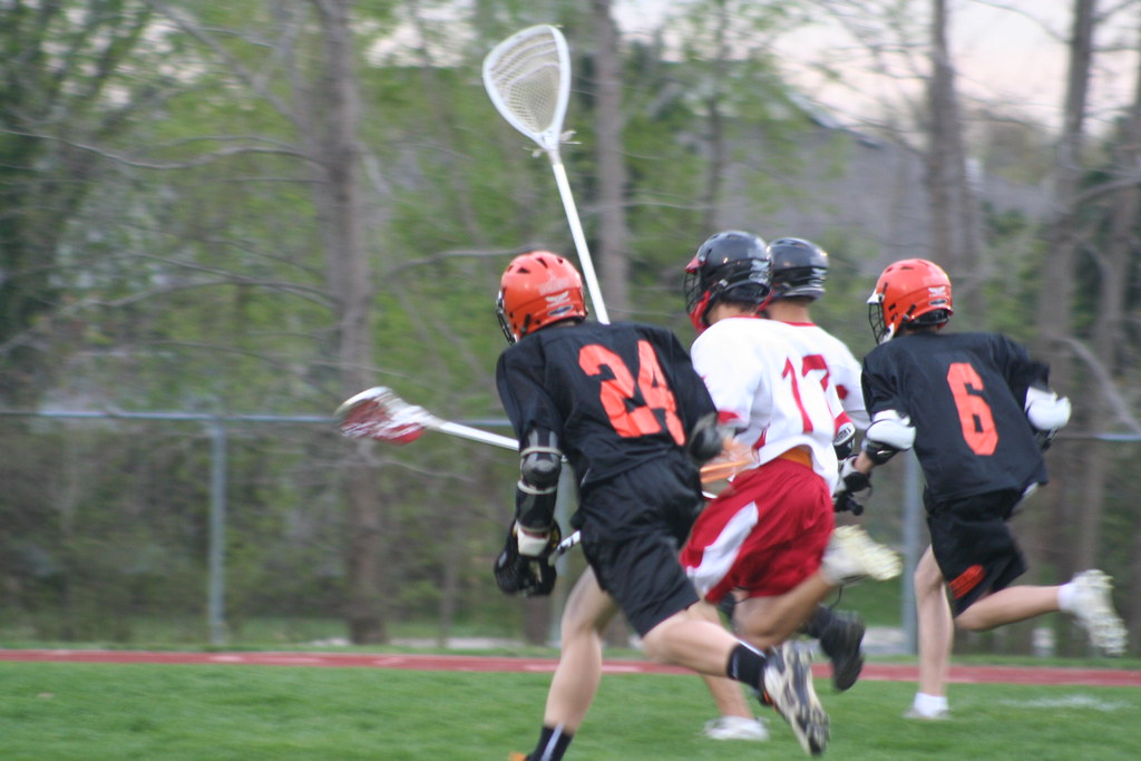 IMG_1558 TMK playing LaCrosse at Grosse Ile High nicestmike Flickr