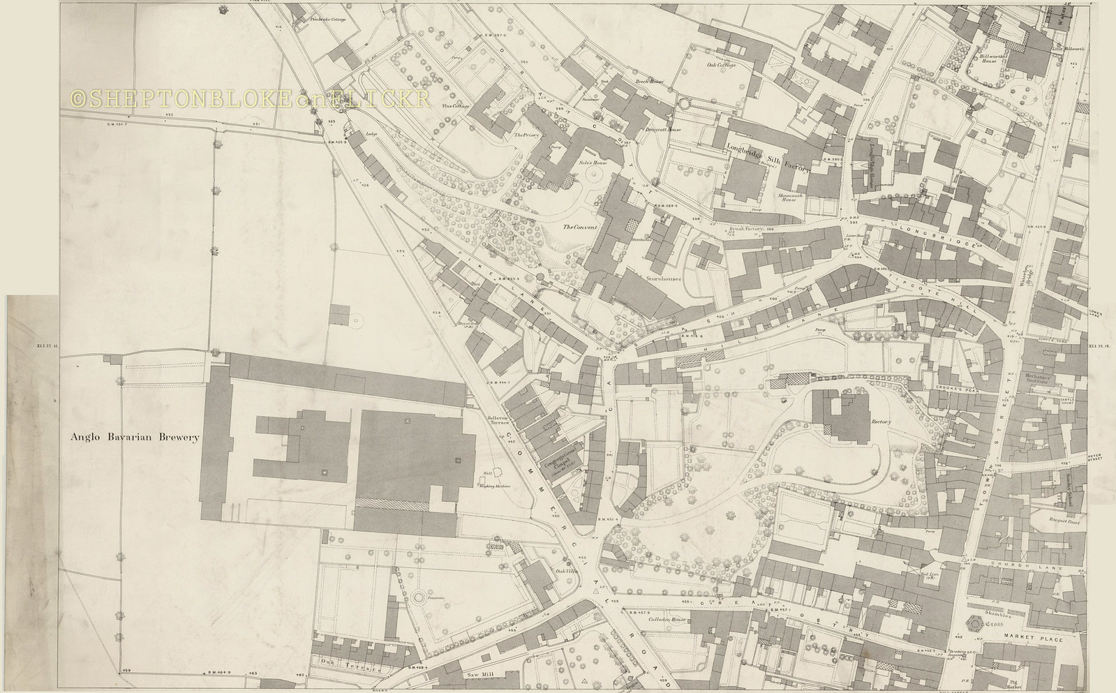 Old Maps of Shepton Mallet Flickr
