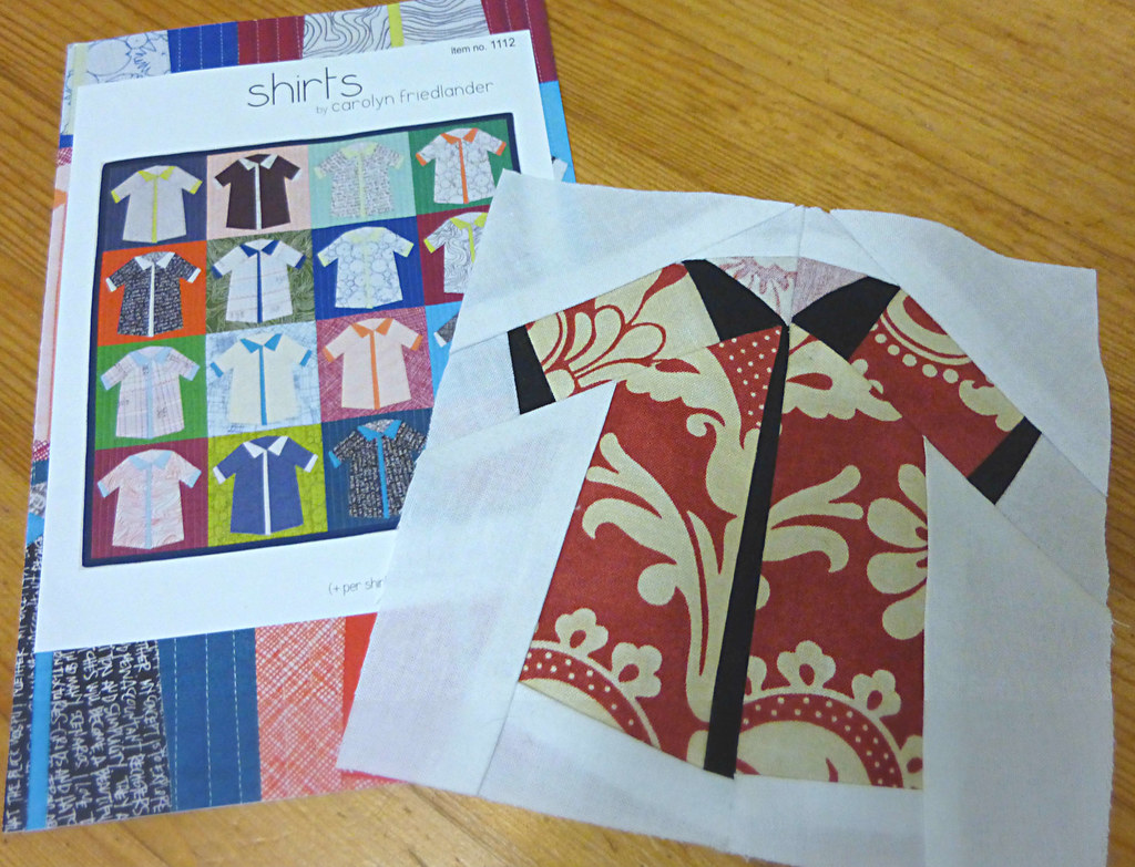 Shirt block 1 Here is the first 'Shirts' block pattern by … Flickr