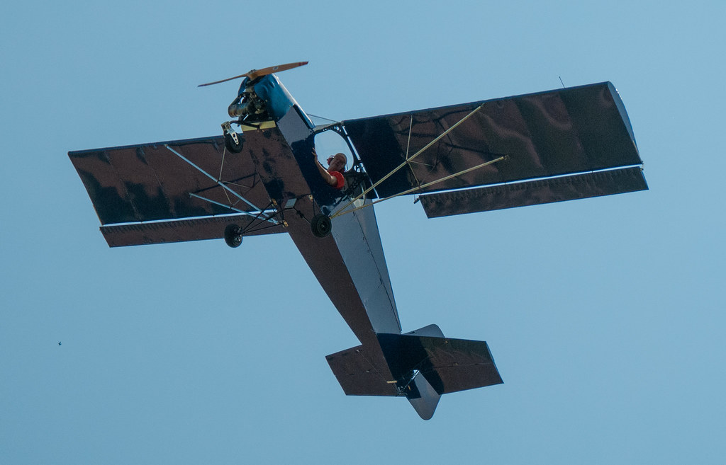 Blue Trike Flying2 Blue Tricycle Gear Ultralight Airplane… Belite