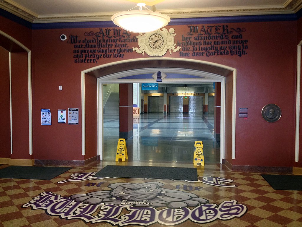 Entry Lobby Garfield High School, Seattle WA Opened in 19… Flickr