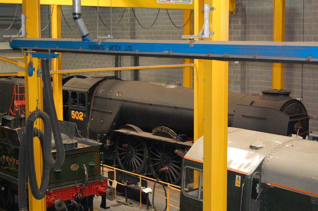 DSC_0547 Flying Scotsman {under repair} Christopher Johnson Flickr
