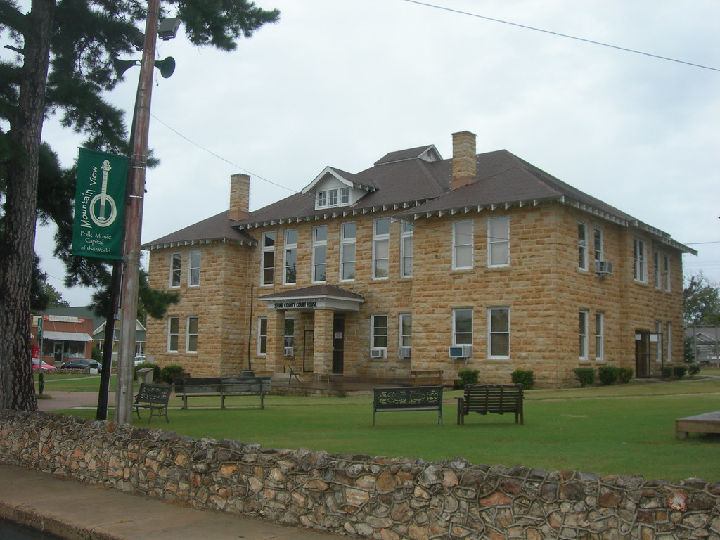 Stone County Courthouse Mountain View, Arkansas Constructe… Flickr