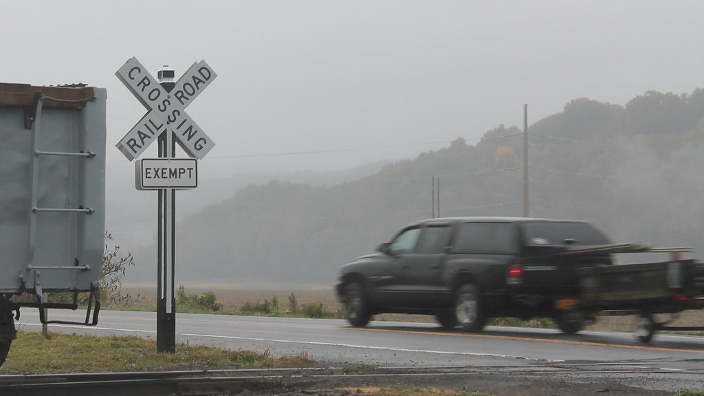 Exempt Exempt crossing on the Catskill Mountain Railroad blazer8696