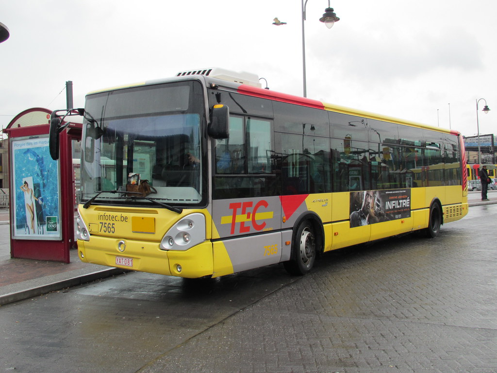 TEC bus 7565 Charleroi Sud station TEC Charleroi Sud stati… Flickr