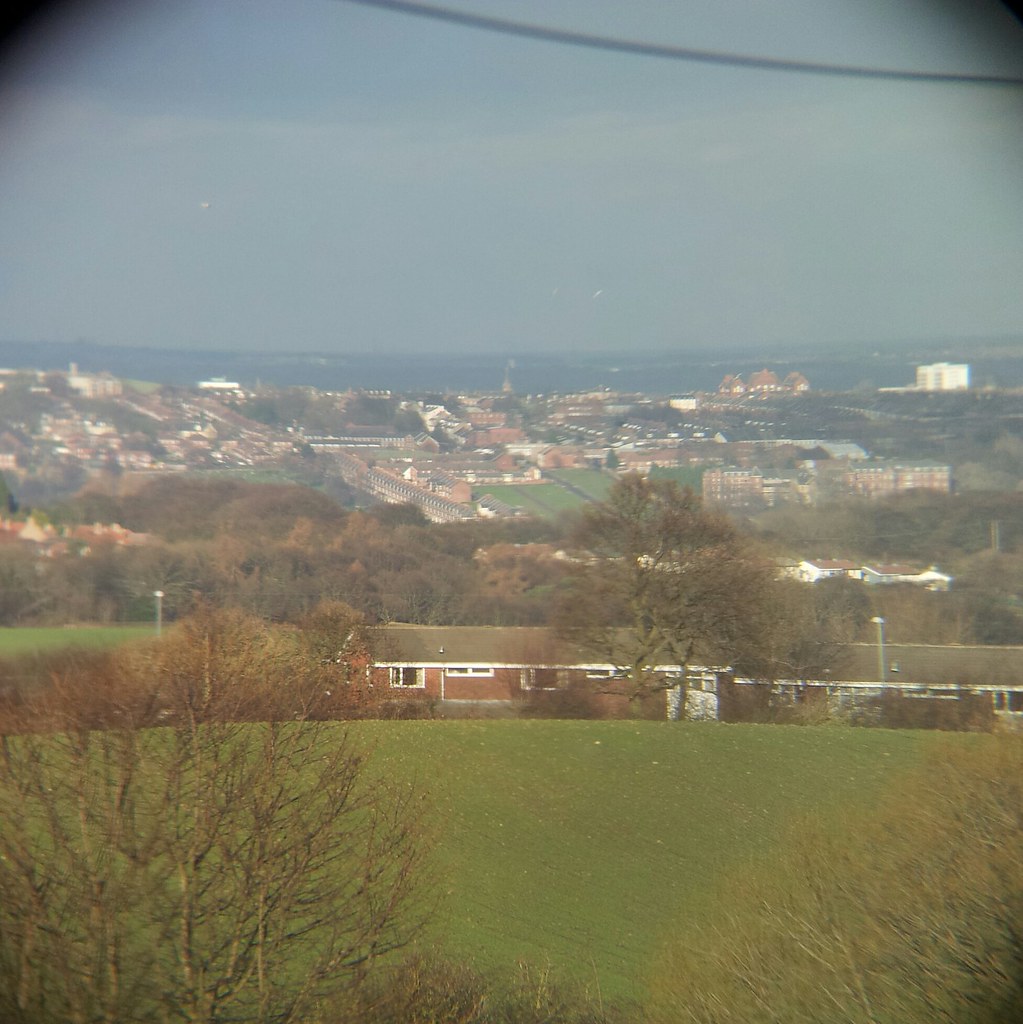 Newcastle's West End through Binoculars, 2014 Looking roug… Flickr