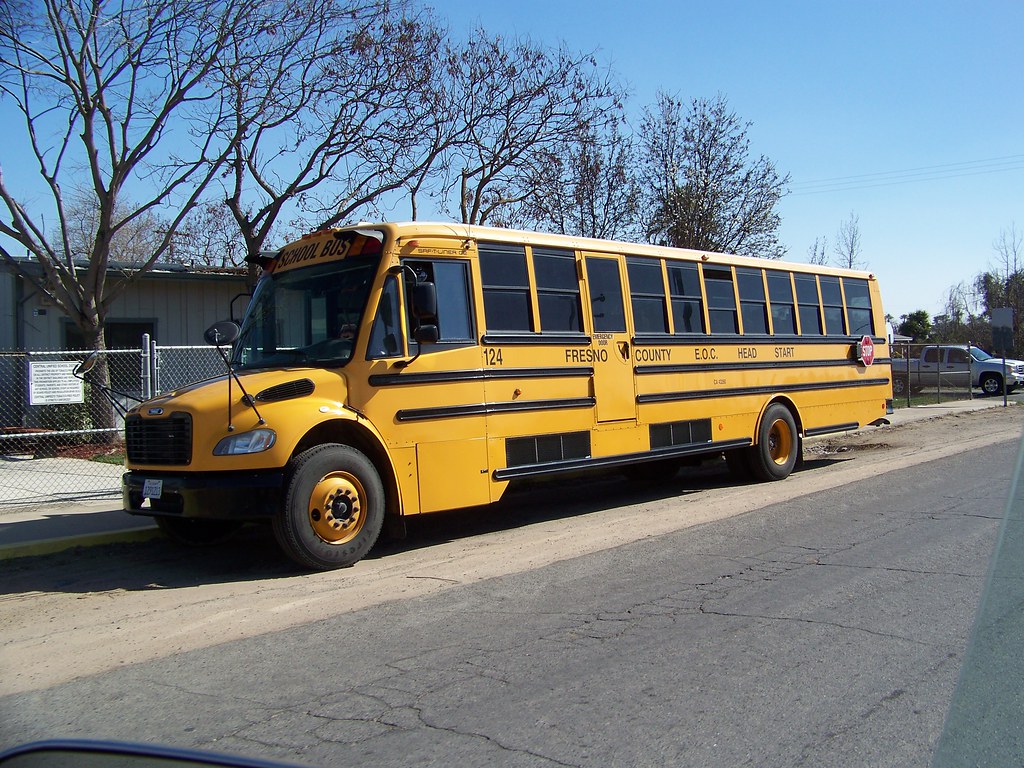 Fresno County School Bus drive bye shot Bob the Real Deal Flickr