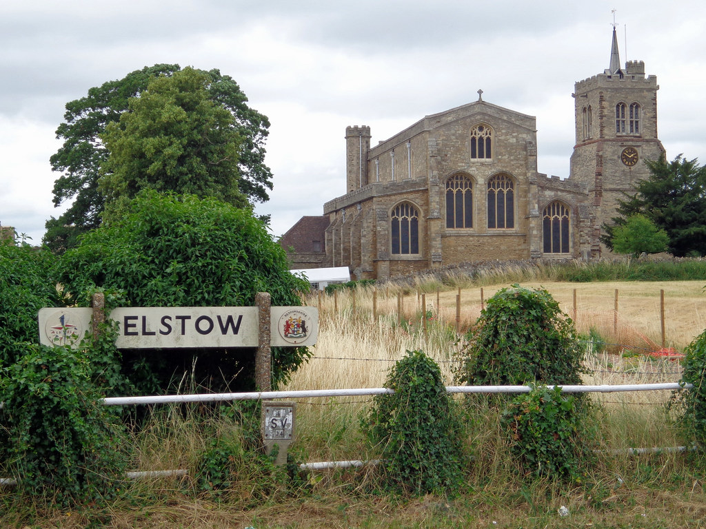 Elstow The medieval Abbey in John Bunyan's village, viewed… Flickr