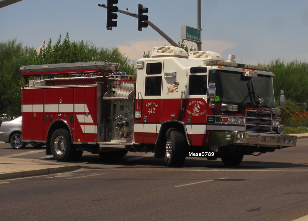 Queen Creek Arizona Fire Dept, E412 These photos belong to… Flickr