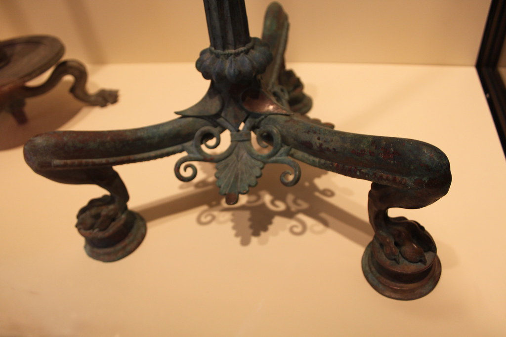 Bronze Candelabra, Greece, 525500 BC Getty Villa Museum, … Flickr