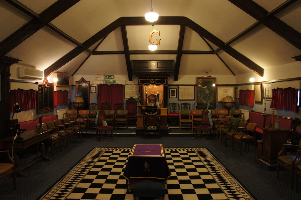 Masonic Hall, Howard's Lane, Wareham, Dorset Looking east.… Alwyn