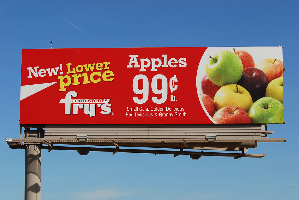 Fry's Food Stores billboard Santan Freeway Loop 202, Cha… Flickr