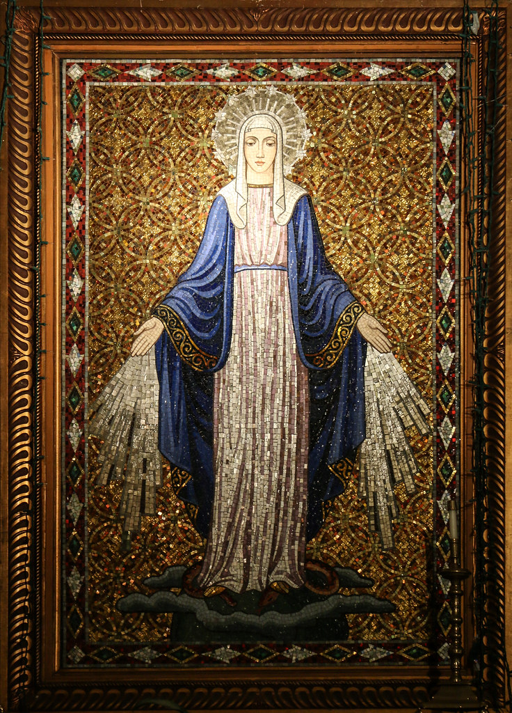 Our Lady Mediatrix of All Graces May is the month of Bless… Flickr