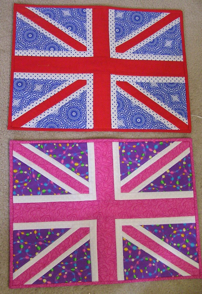 Union jack pillow covers These are pillow covers made for … Flickr