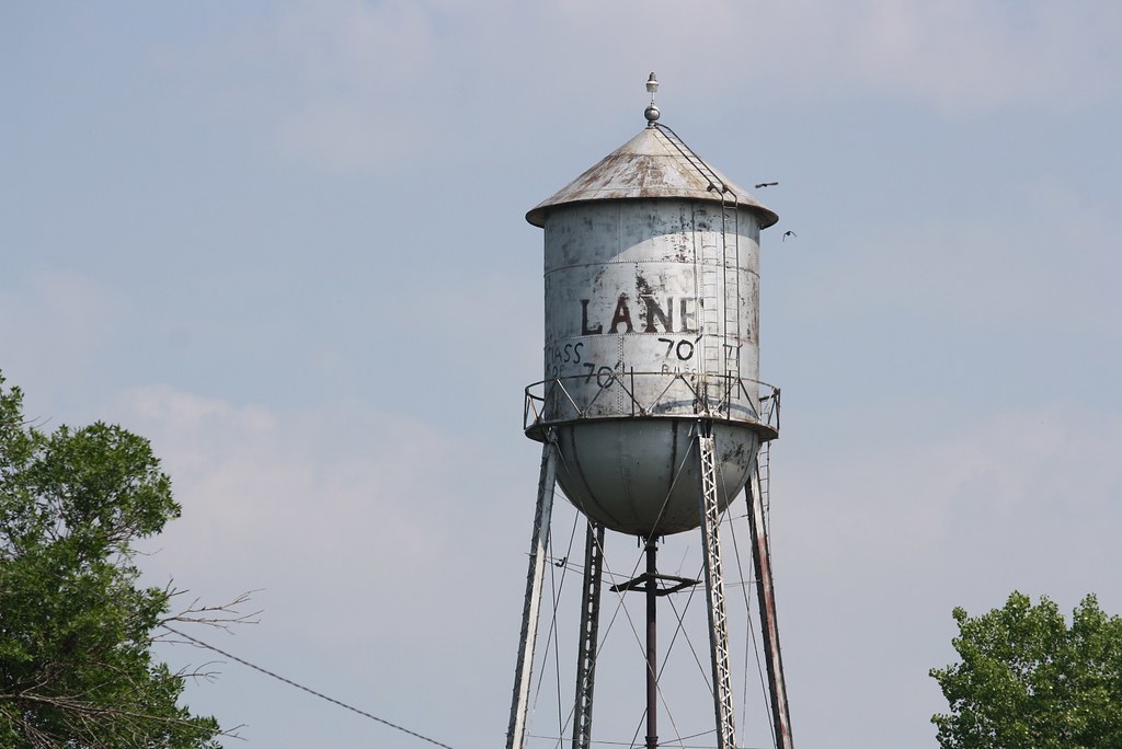 4473 Water tower in Lane SD. This is Lane South Dakota. My… Flickr