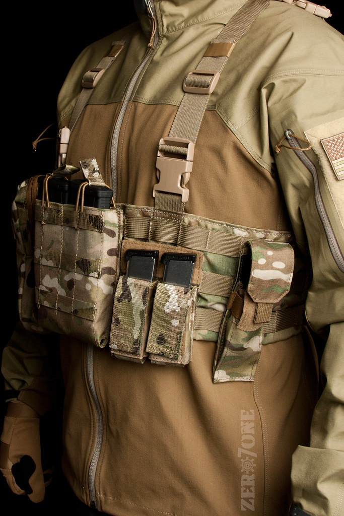 Grey Ghost Gear Assault Chest Rig Modular with Pouches Flickr
