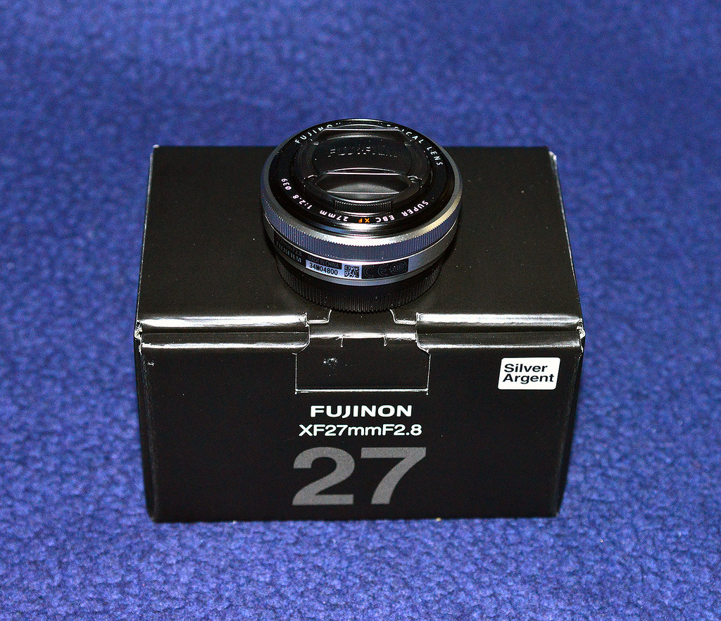27mm Fujinon pancake lens Fujinon 27mm f2.8 Xmount lens. … Flickr