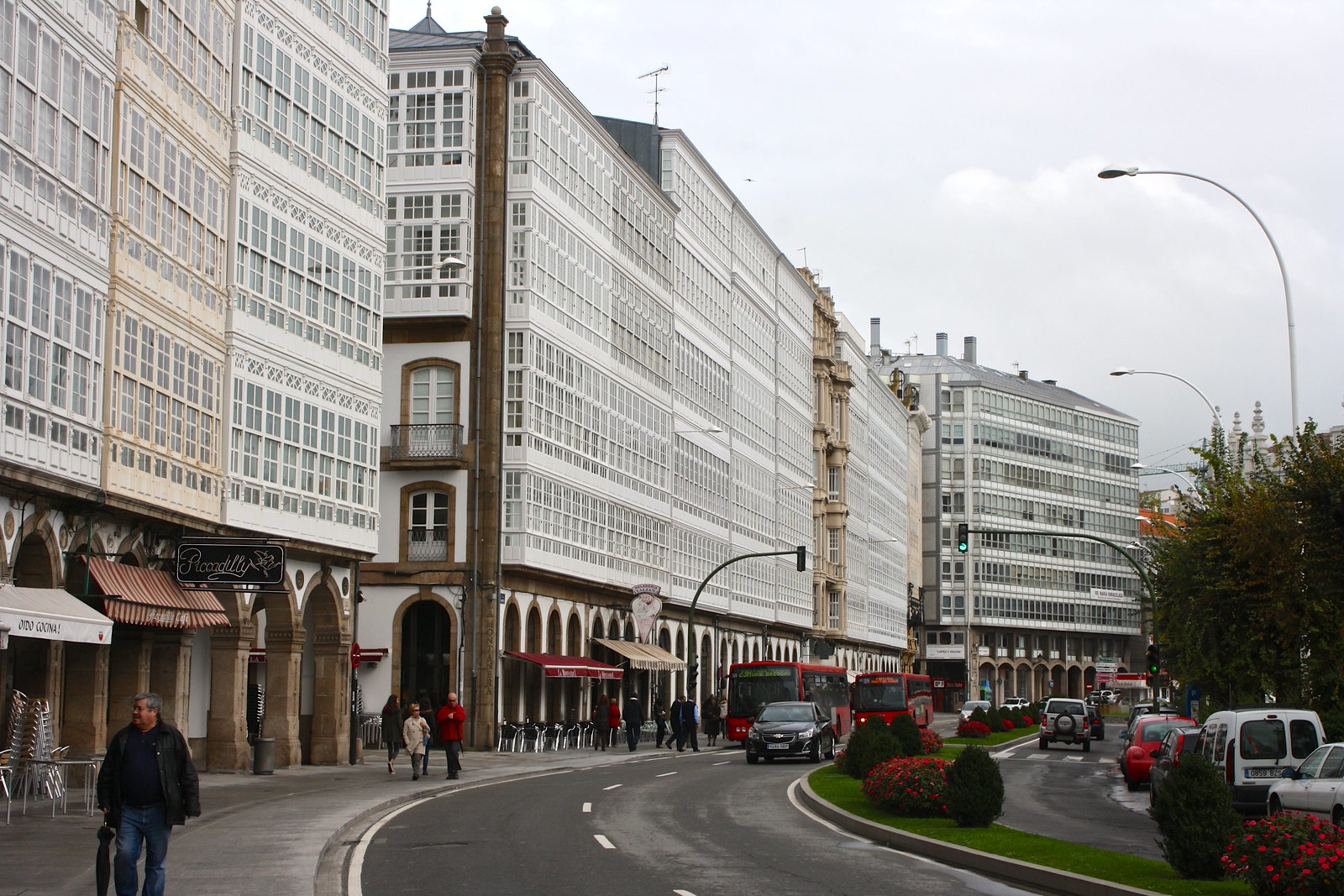 Colorful Coruña, Spain’s “Glass City”