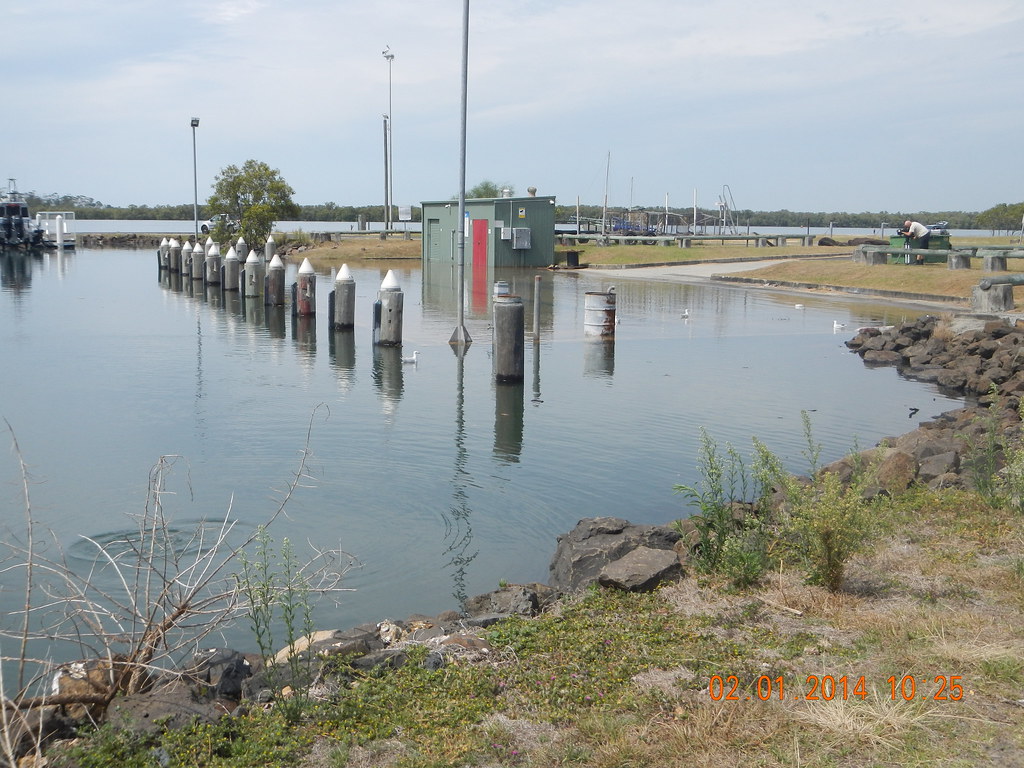 Ballina Boat Harbour Road marina looking towards wharf Flickr