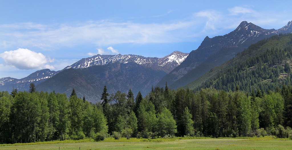 Mountains from Bull River Road Not only does Bull … Flickr