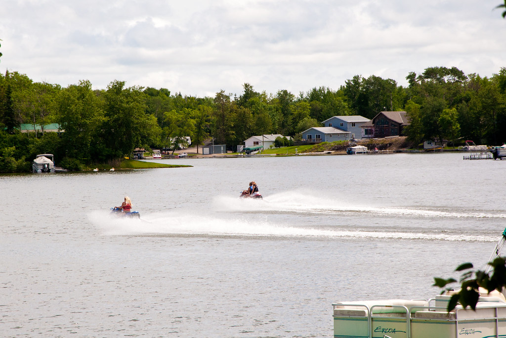 Metigoshe Water Fun Lake Metigoshe water fun Bottineau, ND… Flickr