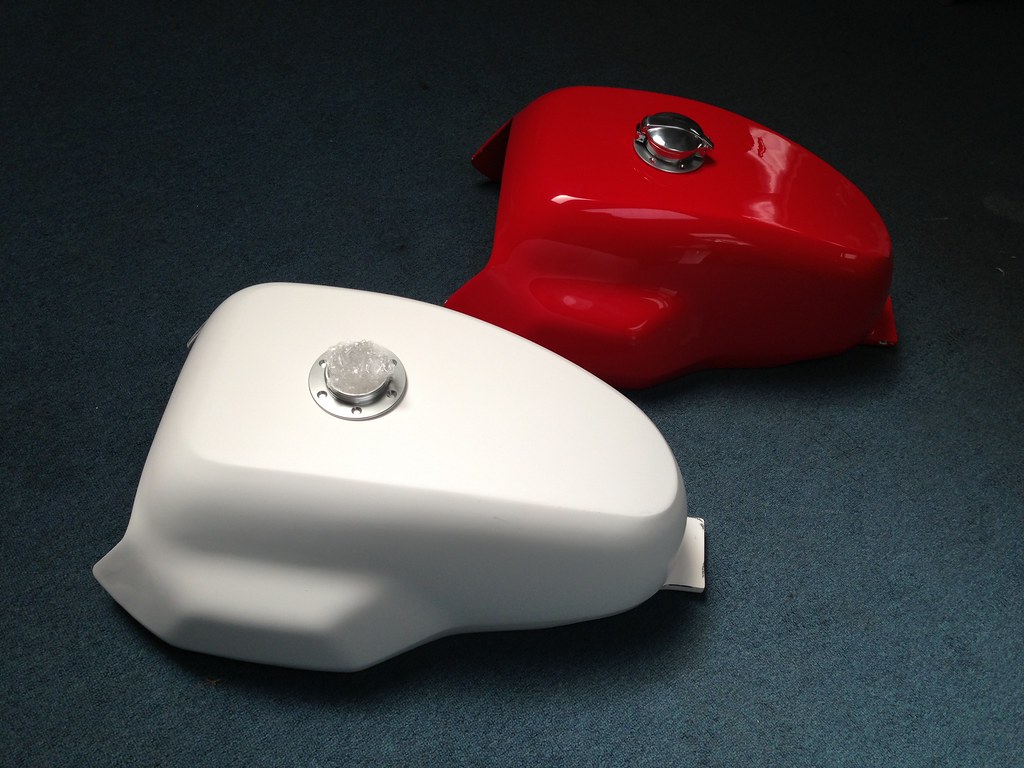 DUCATI CAFE RACER TANK (SC STYLE). Now finished ! Ducati S… Flickr