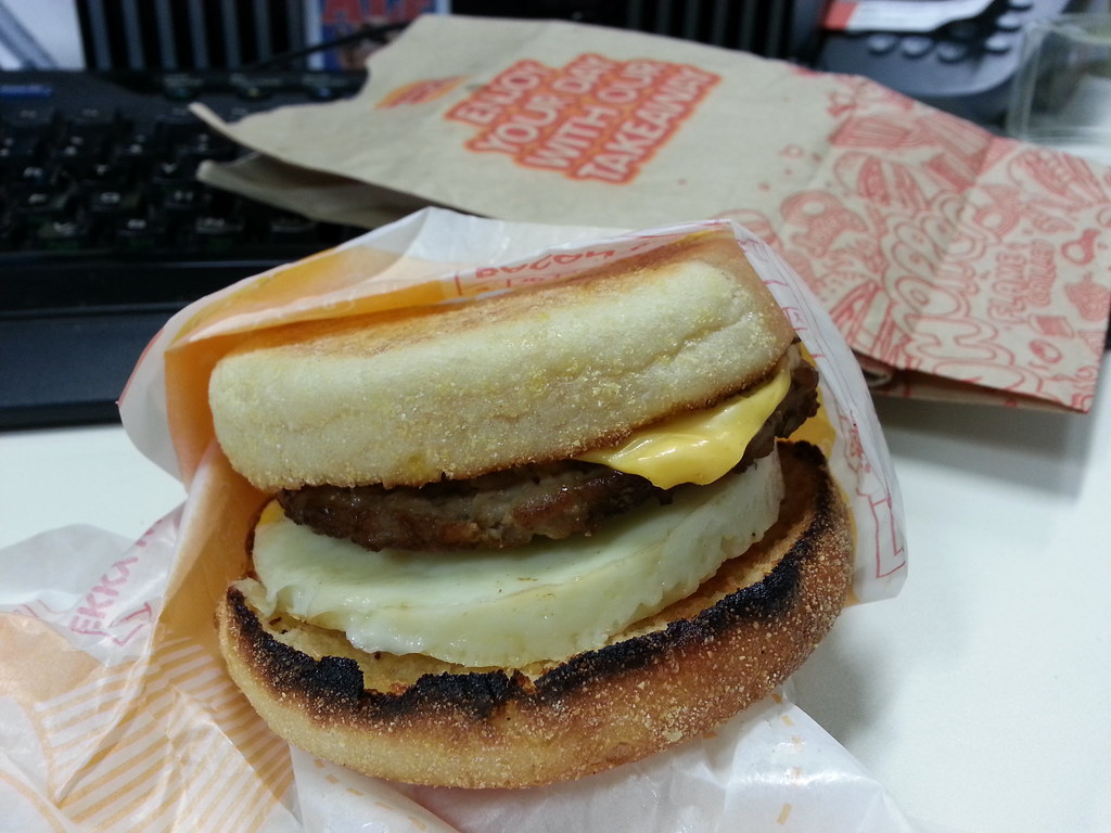 Sausage and egg muffin AUD2 with voucher from OzBargains … Flickr
