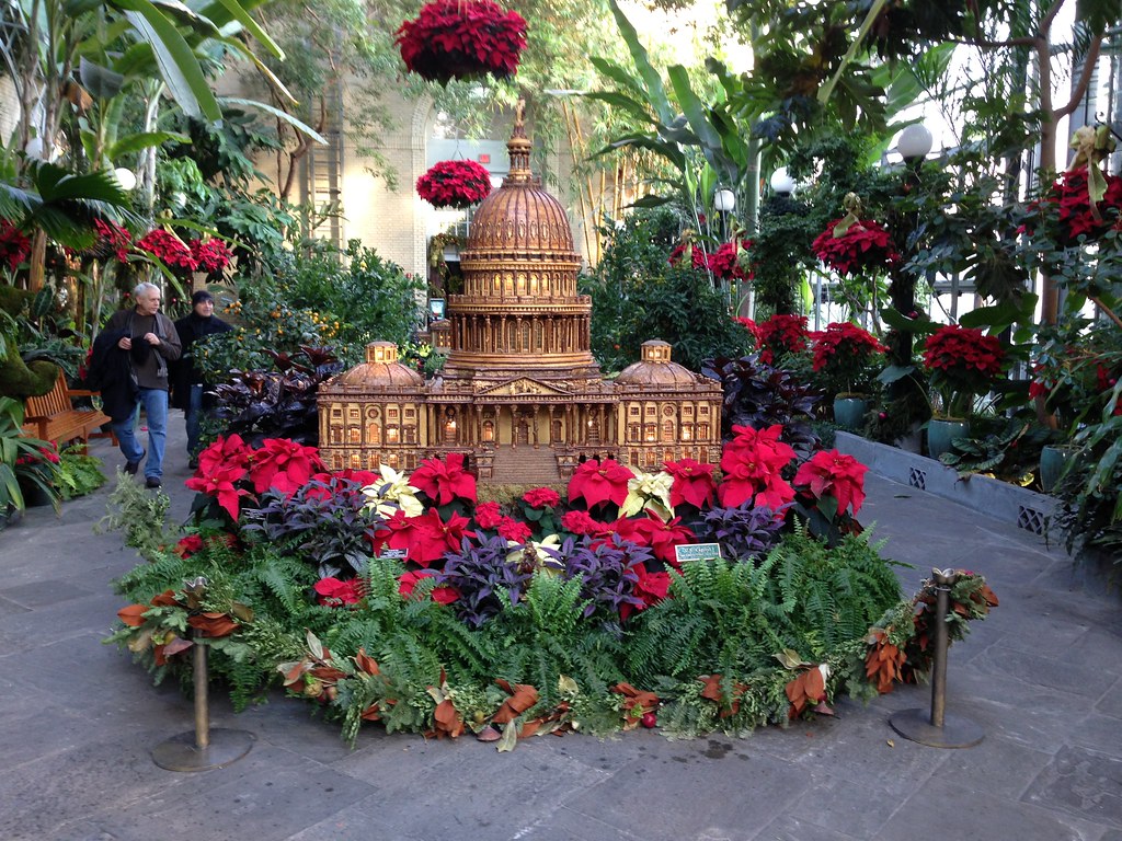U.S. Capitol Building 2013 US Botanical Garden Holiday D… Flickr