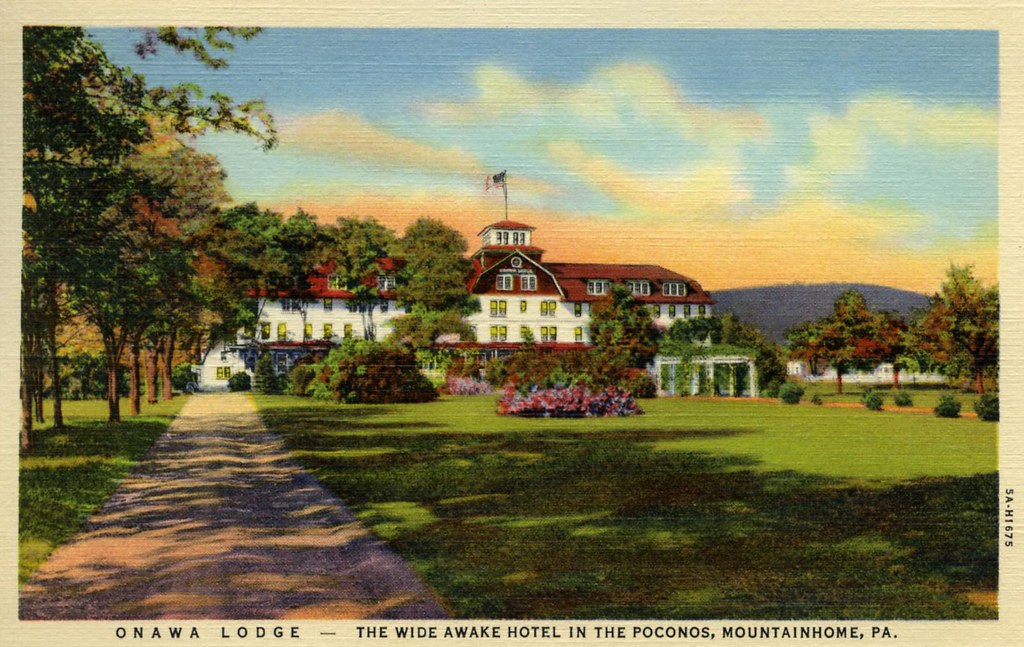 Onawa Lodge Mountainhome PA located on Route No. 90, one m… Flickr
