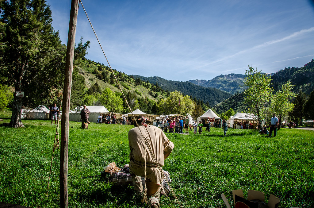 Hyrum Rendezvous Annual Mountain Men Rendezvous in Hyrum, … Flickr