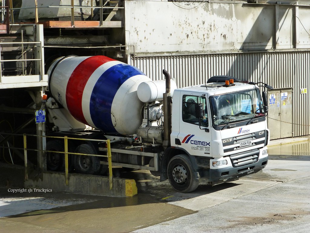 Truck Mixers Cemex UK Ltd DAF CF Mixer SteveJeffsson Flickr