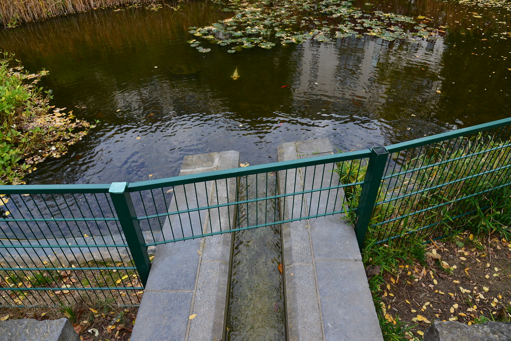 Rigole de la fontaine déversant dans la marre Stephane Mignon Flickr