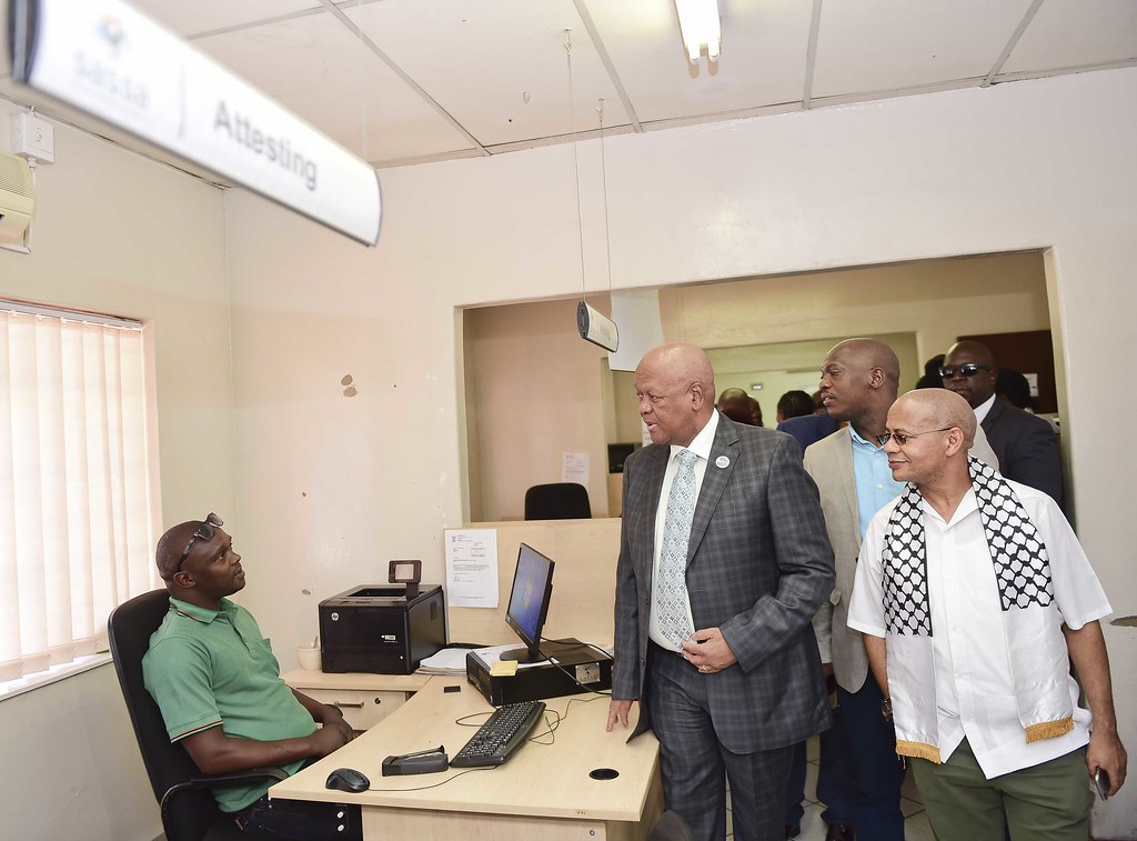 Tlhokomelo South Africa Social Security Agency service del… Flickr