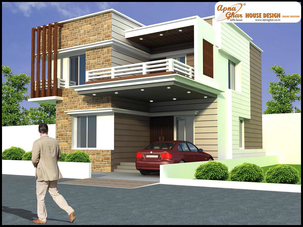 Duplex House Design 3 Bedrooms Duplex House Design in 150m… Flickr