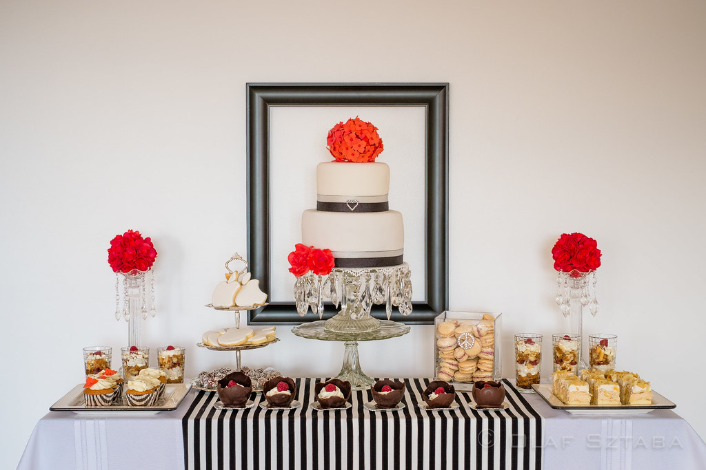 Blackwhitered dessert table Olaf Sztaba Photography Flickr